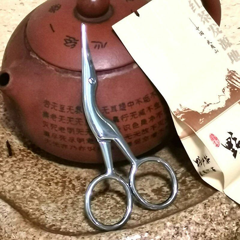 Mini Crane Vintage Scissors 9.4cm Stainless Steel Extra Small Embroidery Shears