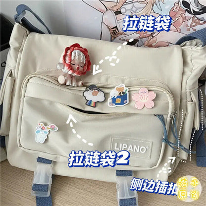 Bag Handbags School Single Shoulder Girl Student Postman Women's