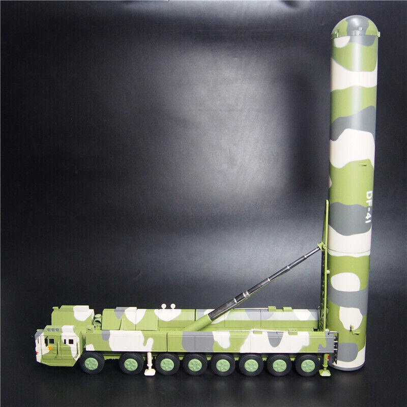 1:72 Alloy Dongfeng 41 ICBM Launch Vehicle Df 41 Model Simulation Df Military