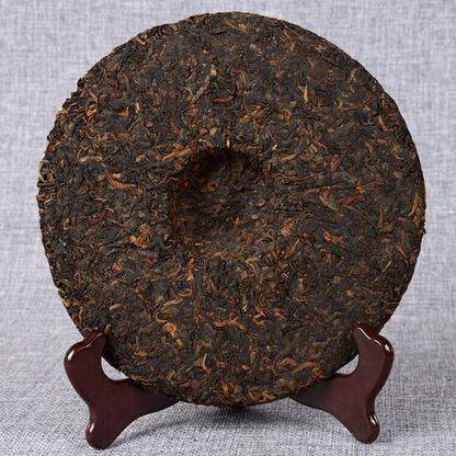 357g/12.59oz Black Tea Natural Pu-erh Tea Ancient Pu-erh Ripe Cake Health Care