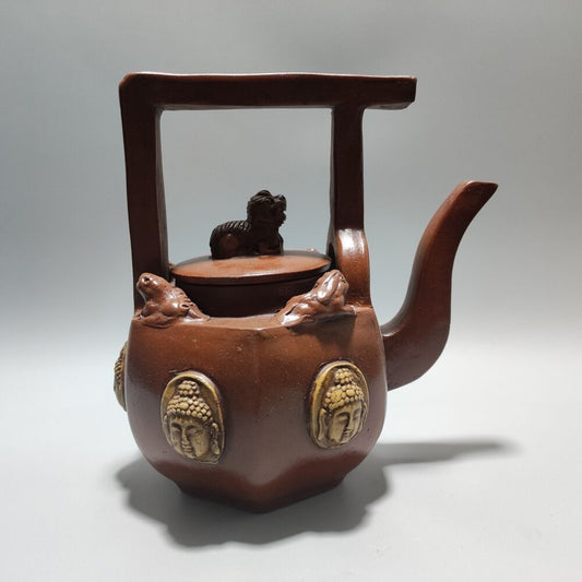 Vintage Chinese Yixing Purple Clay Teapot Zisha Ceremony Teaware Collection Rare