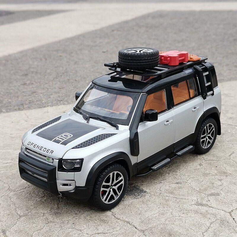 1:24 Land Rover Defender SUV Alloy Car Model Diecast Toy Vehicle Collection Gift