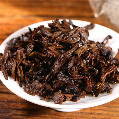 Yunnan Puerh Ripe Tea Small Cake Qingyun Pu-erh Cooked Tea Cake Pu'er Black Tea