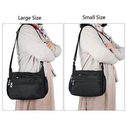 Crossbody Bag for Women Waterproof Shoulder Bag Messenger Bag Casual Nylon Purse