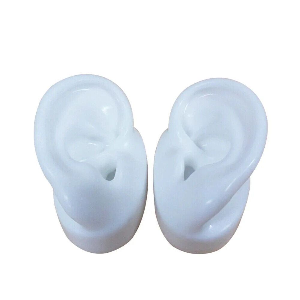Ear Model 1 Pair Silicone Colorful Demo For Hearing Aids Display Educational Kit