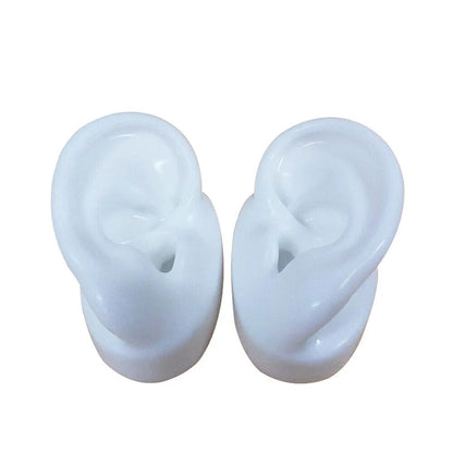 Ear Model 1 Pair Silicone Colorful Demo For Hearing Aids Display Educational Kit