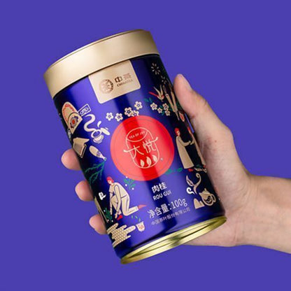 Chinese Tea ZhongCha RouGui Onlong Tea 大悦系列乌龙茶肉桂 岩茶散茶罐装 中粮茶叶 【中茶 大悦系列肉桂 100g/罐】