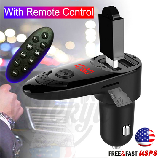 Transmisor De Audio FM Para Auto Bluetooth 5.0 USB Receptor Radio For Carro