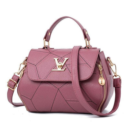 Women Luxury Leather Clutch Bag Handbag Ladies Casual Shoulder Bag Messenger Bag