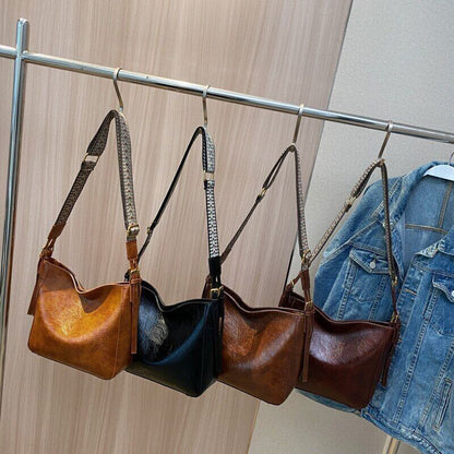 PU Leather Crossbody Bags Women Shoulder Bag Color Handbags and Purses