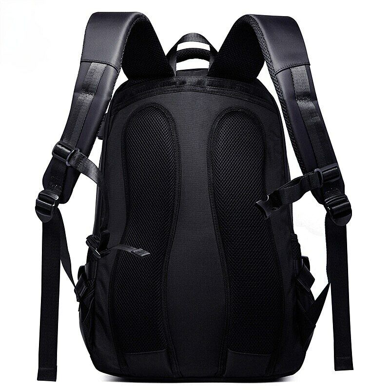 15.6 Inch Laptop Waterproof Backpacks USB Charging School Bag Men Travel Bag