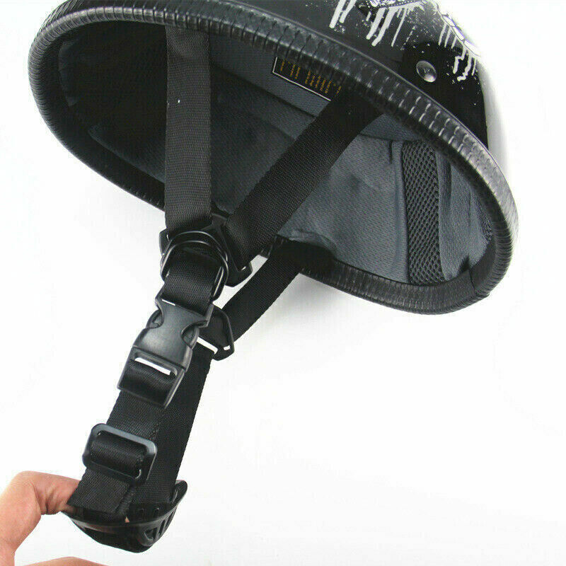 For Men and Women DOT Lightest Motorcycle Helmet Half Helmet Cap Vintage Helmet