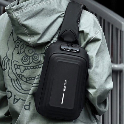 Men Multifunction Shoulder Bag Travel Pack Crossbody Chest Bag Pack Women