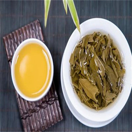 357g Pu Erh Tea Shen Puerh 2015 Ban Zhang Gold Silk Iron Pu Er Cake