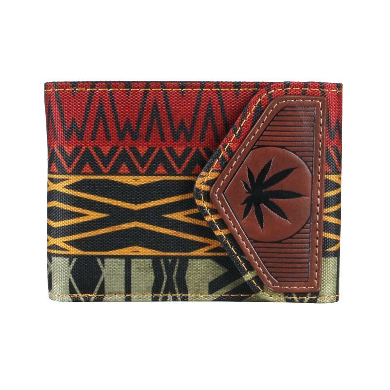 Fashion Wallets Purse Dope Bifold Wallet Polyester Purse 1.5*11*8.5CM Multicolor