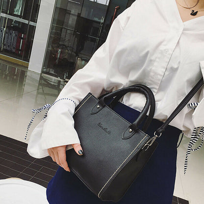 Women's Ladies Casual PU Leather Shoulder Bags with Corssbody Bag Handbag Purse