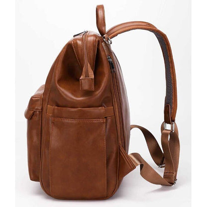 Pu Leather Diaper Bag Backpack Maternity Bag for Stroller Baby Mummy Bags Bag