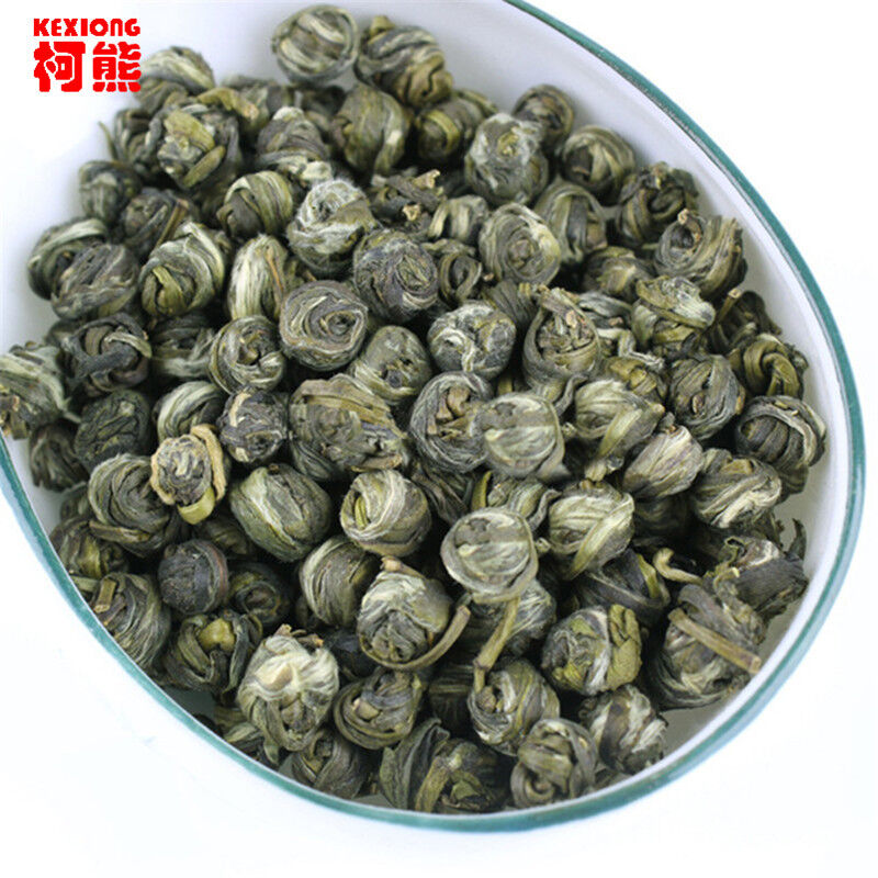 Herbal Jasmine Flower Tea Health Care Organic Jasmine Dragon Pearl Green Tea 50g