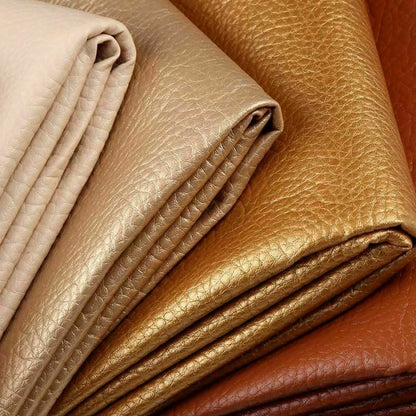 140*50cm PU Faux Leather Fabric Grain Soft Cloth Material DIY Sofa Slipcover Bag