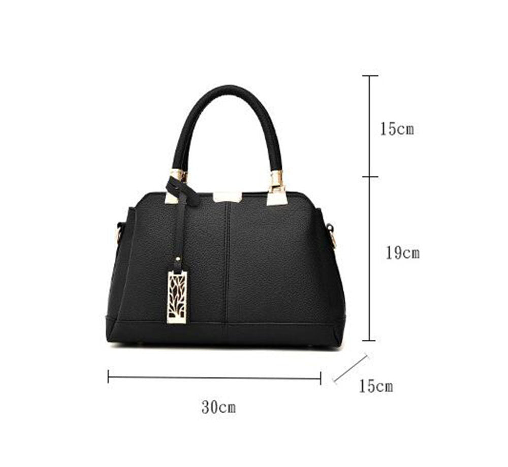 Women's Ladies PU Leather Satchel Handbag Shoulder Tote Messenger Crossbody Bag
