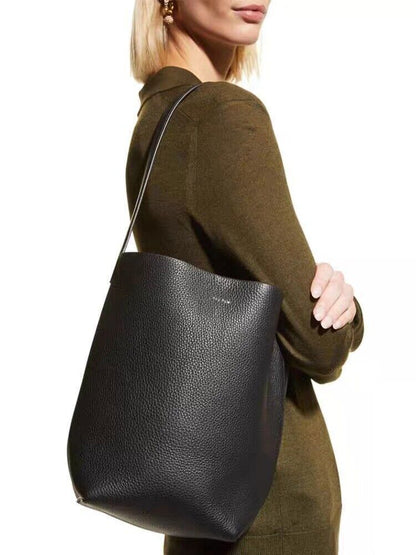 New The Row large-capacity bucket bag niche casual handheld shoulder Tote bag