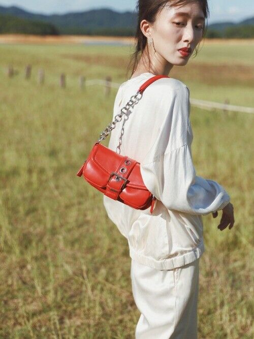 Bag Female PU Leather Women's Mini Handbag Shoulder Messenger Bag