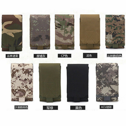 Camouflage Bag Tactical Army Phone Holder Sport Nylon Sport Camo Bags Backpack