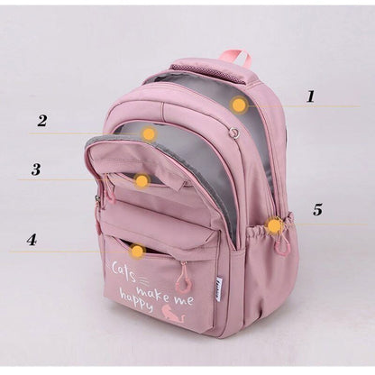Girls School Bags Teenagers Student Primary School Backpack Kids College Style