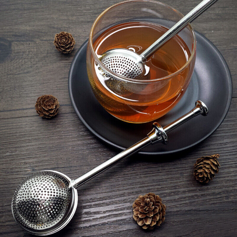 Stainless Steel Tea Infuser Leaf Strainer Herbal Mesh Loose Filter Diffuser New