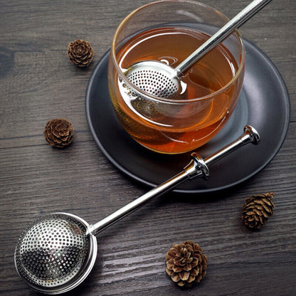 Stainless Steel Tea Infuser Leaf Strainer Herbal Mesh Loose Filter Diffuser New