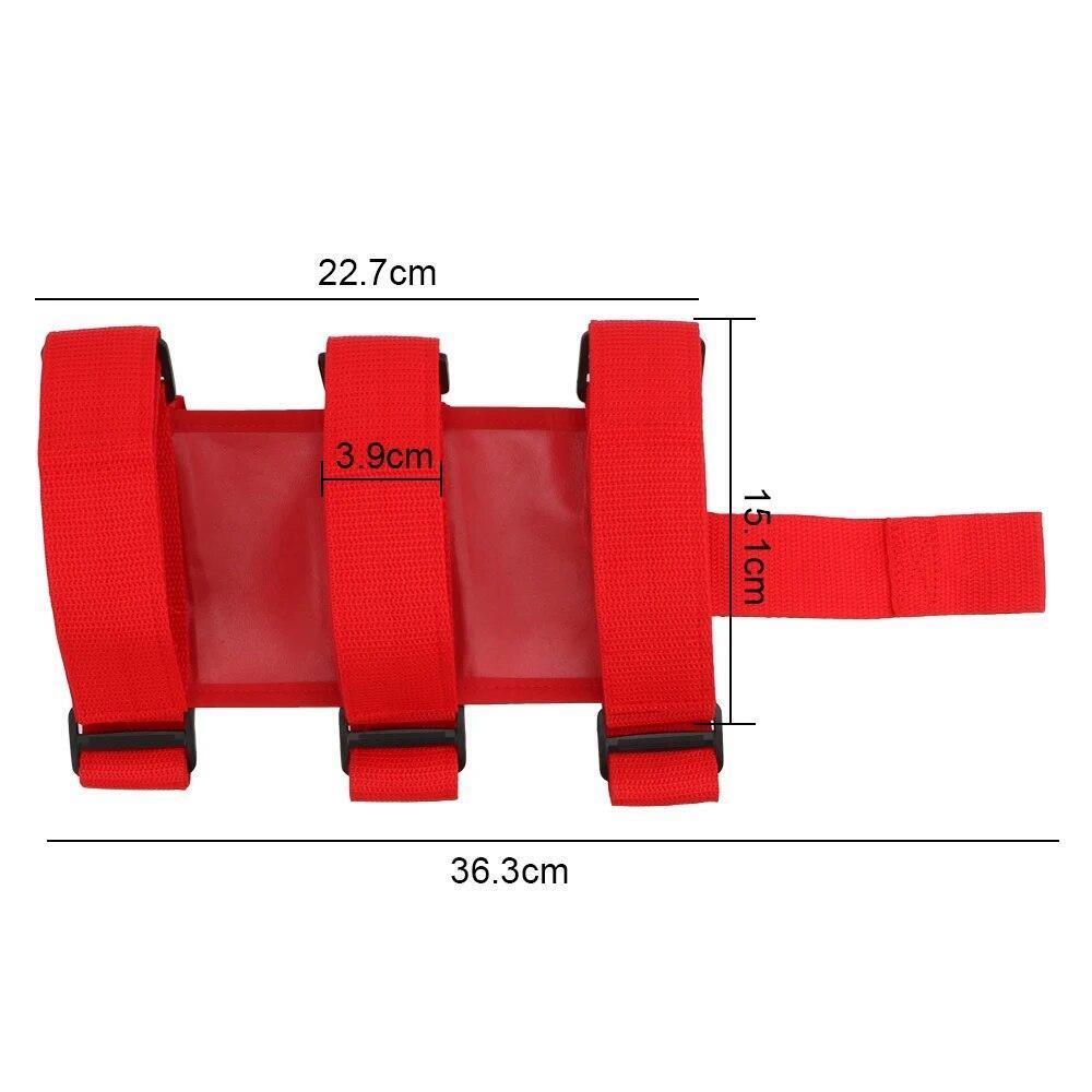 Oxford Car Roll Bar Fire Extinguisher Holder w/Strap for Jeep Wrangler TJ JK JL