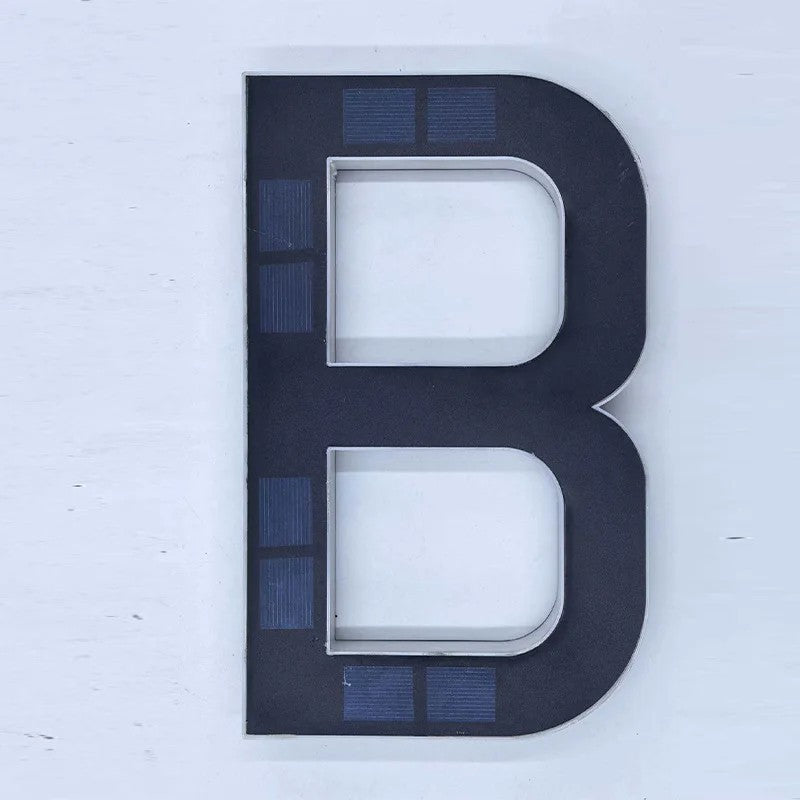 Solar House Number Lights Light Sensor House number Modern Led Address Sign