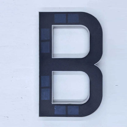 Solar House Number Lights Light Sensor House number Modern Led Address Sign