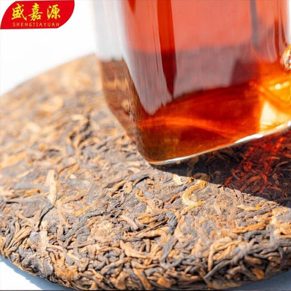 Pu'er Tea, 2016, Shen Jiayuan, Yiwu Yiwu, 357 grams, cooked