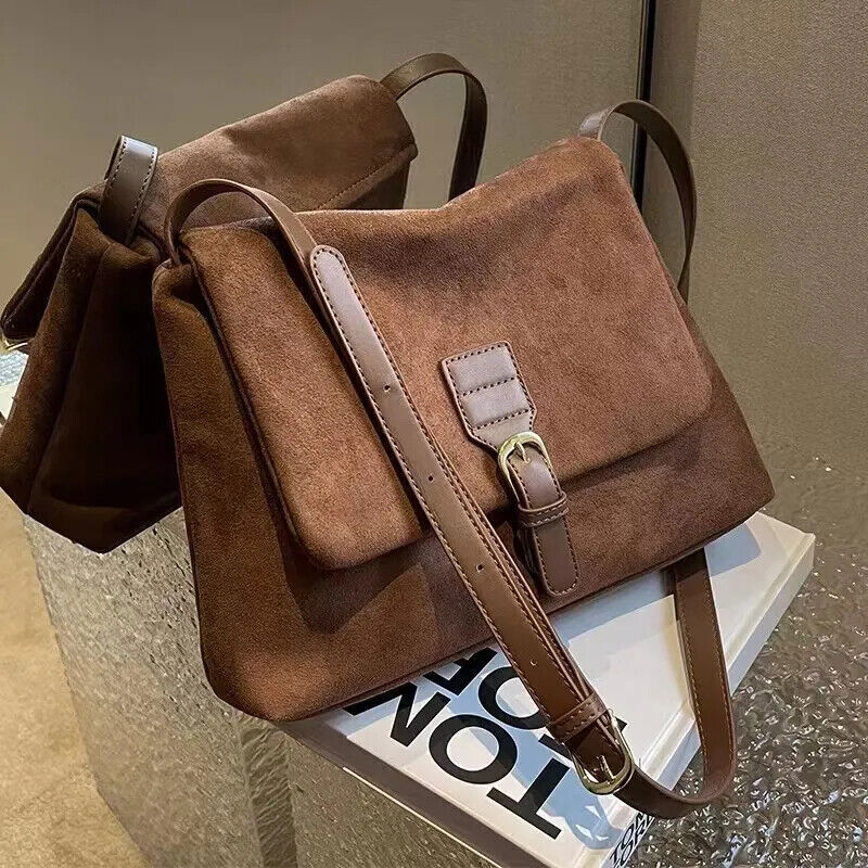 Bag Women 2023 Suede One Shoulder Crossbody Bag