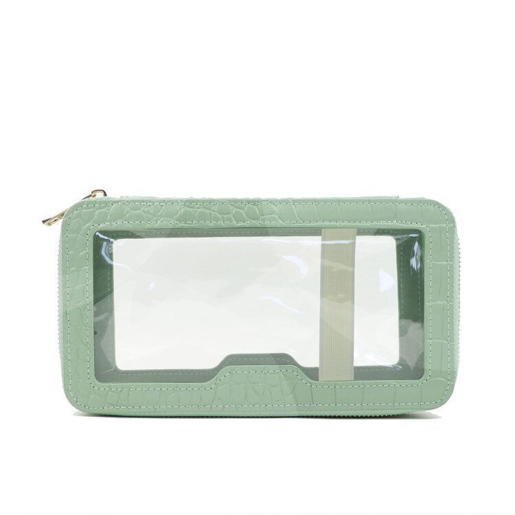 Travel Cosmetic Bag Waterproof Toiletry Bag Makeup Storage Organizer Clear Purse