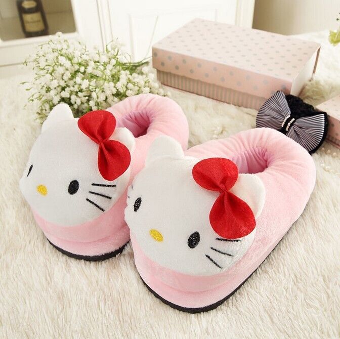 Sanrio Hello Kitty Slippers House shoes - Brand New