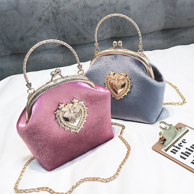 Evening Bag Pearl Handbag Wedding Shoulder Tote Bags Chain Crossbody 16*16*7 CM
