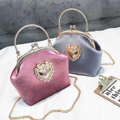 Evening Bag Pearl Handbag Wedding Shoulder Tote Bags Chain Crossbody 16*16*7 CM