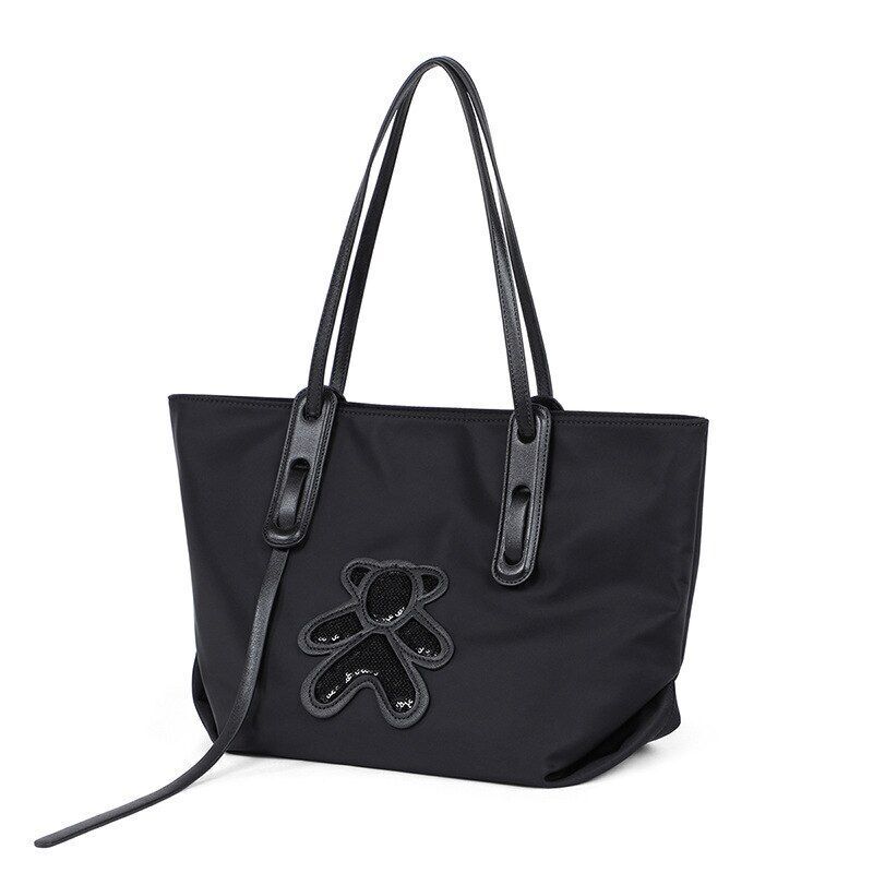 Women Handbag Single Shoulder Luxury Large Canvas Travel Tote Bag 18*27*27.5 CM