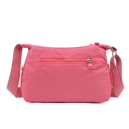 Women's Crossbody Bag Nylon Shoulder Bags Top-handle Ladies Handbag Travel Tote