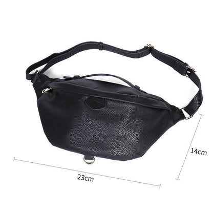 Women Crossbody Bag Soft Artificial Leather Shoulder Bag Messenger Bag Pack