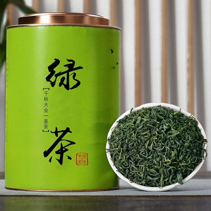 500g Chinese Tea Maojian High Mountain Green Tea Loose Leaf Iron Canned Gift Tea