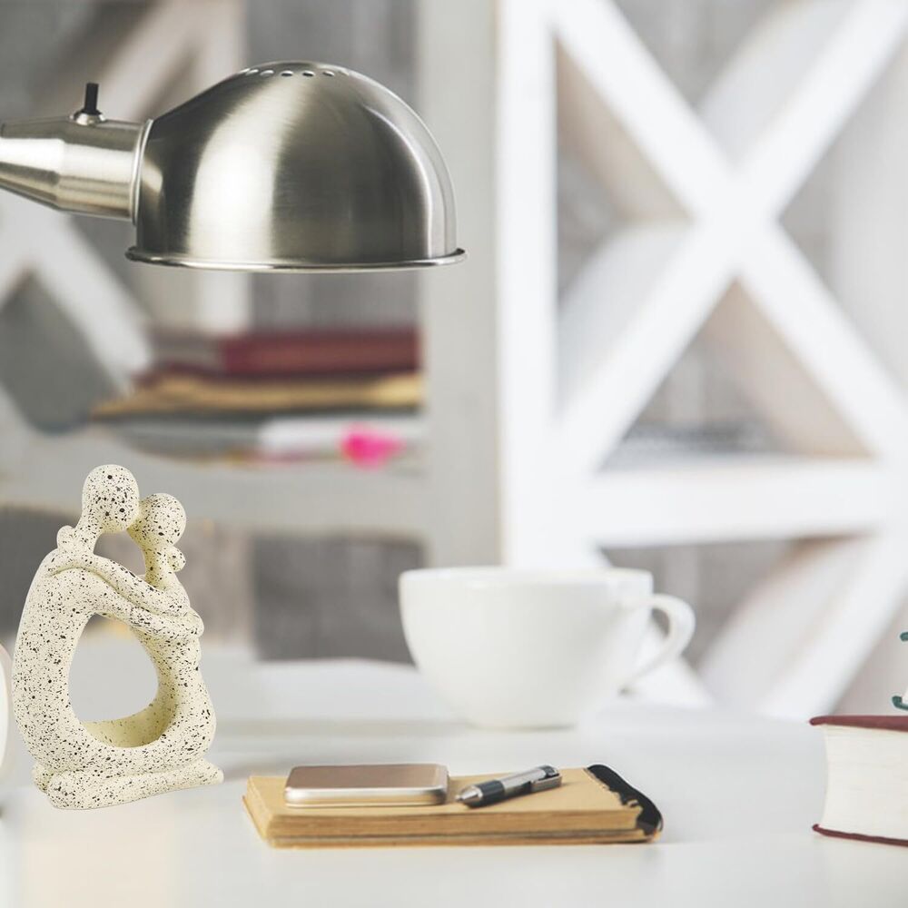 Pen Holder for Desk Pencil Organizer Accessories Statue Resin Home Office Decor