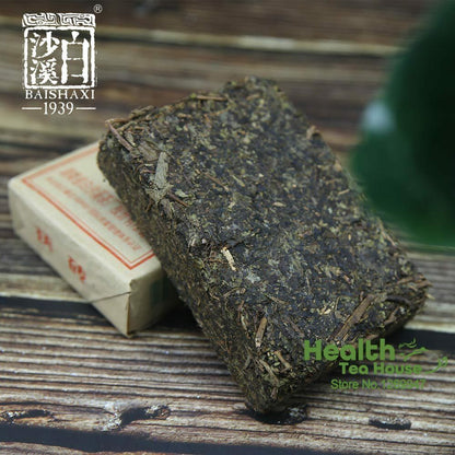 Anhua Baishaxi 2015/17/18/19 yr Dark Tea Golden Flower Dark Tea Fu Brick 300g