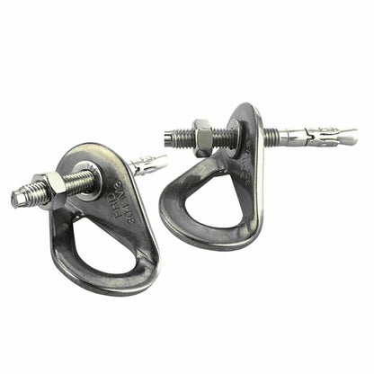 4pcs Anchor Bolt Hanger Nut Rock Climbing Tool 35KN Stainless Steel Outdoor Gear
