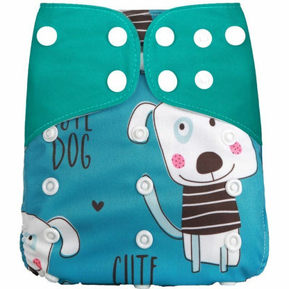 Cloth Diapers Reusable Adjustable Baby Nappies Washable Newborn Training Pants