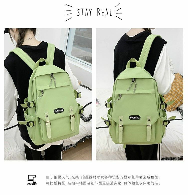Backpacks 5 Piece Sets Casual School Bags Teenage Girls Womens Travel Bookbags