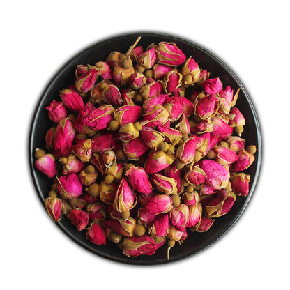 China Flower Tea Red Rose Bud Tea Aroma Dry Flower Ecology Herbal Flower Tea-