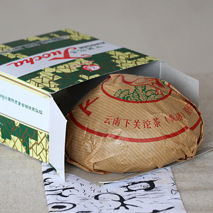 250g Big Xiao Fa Tuo Cha Tuocha Yunnan Xiaguan Aged Puer Ripe Pu'er Tea Boxed
